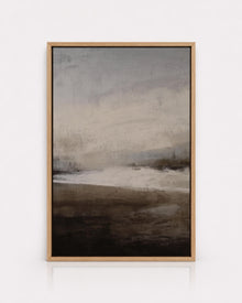 Moody Neutral Abstract Landscape