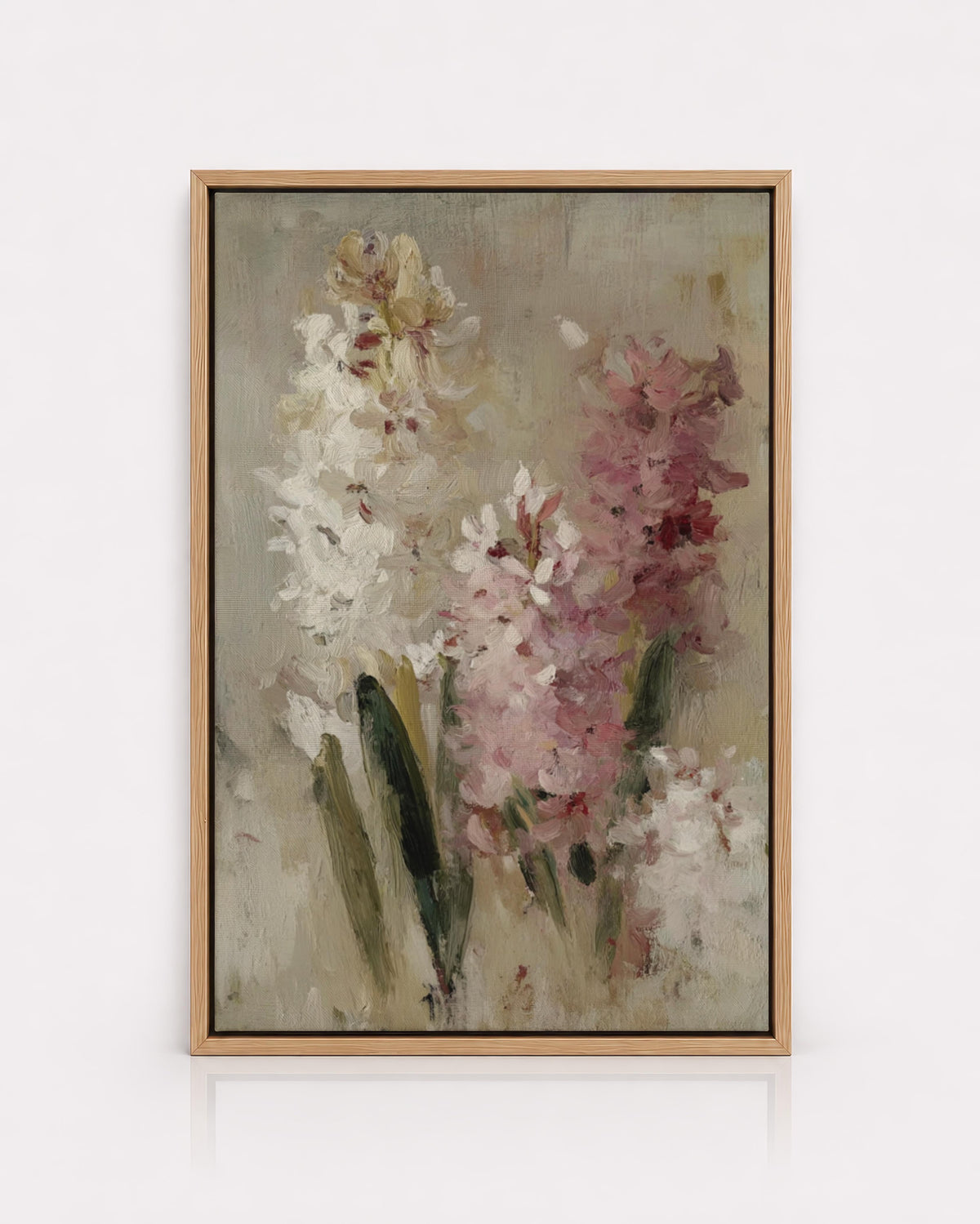 Blush Pink Floral Painting
