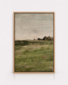 Green Countryside Landscape Print