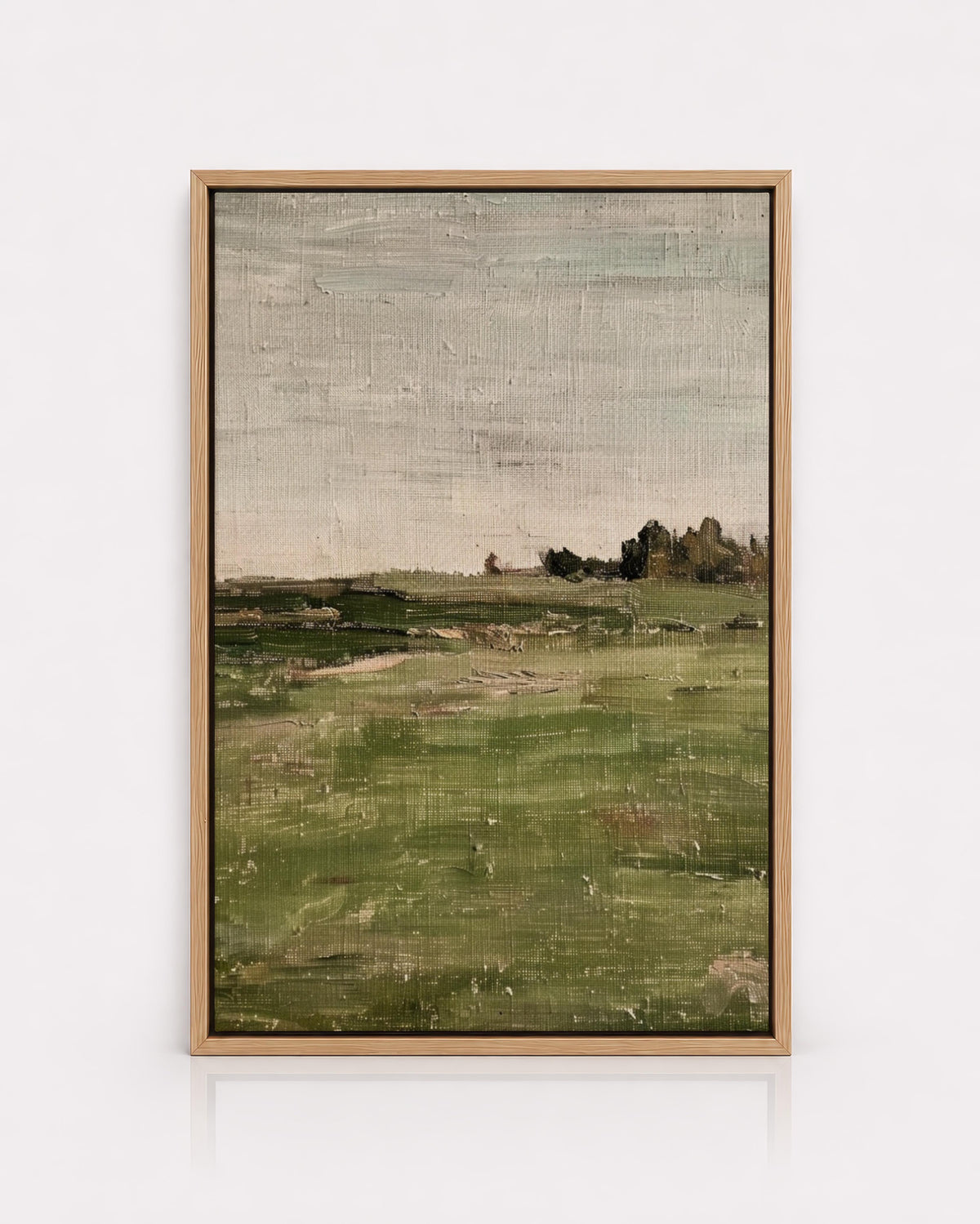 Green Countryside Landscape Print