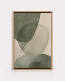 Sage Green Organic Abstract