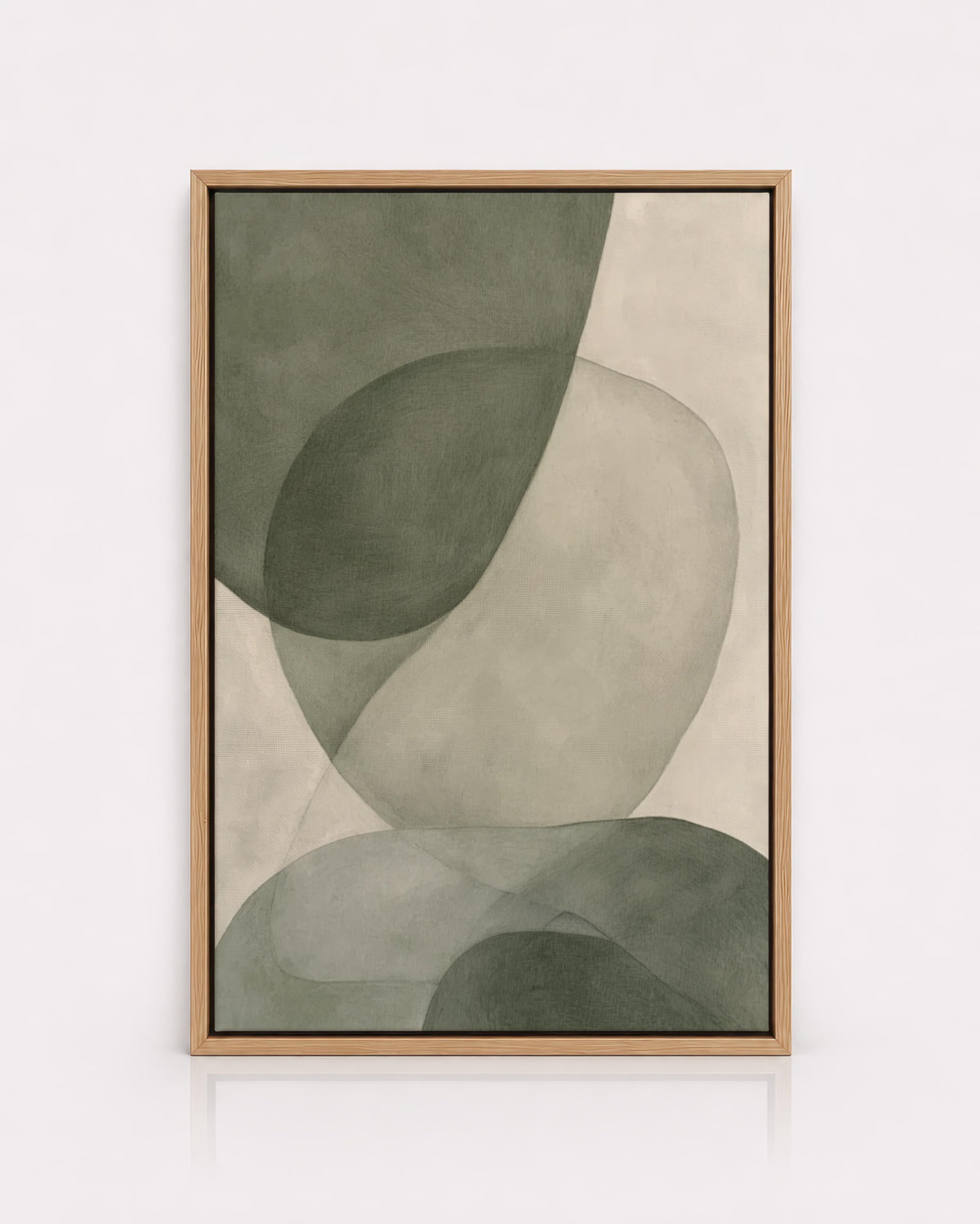 Sage Green Organic Abstract