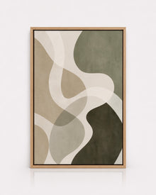 Sage Green Organic Abstract