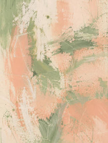 Peach Sage Textured Abstract