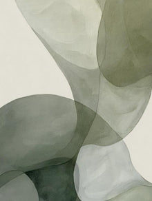 Sage Green Organic Abstract