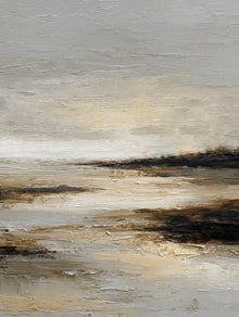 Beige Abstract Landscape