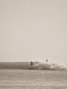 Neutral Surfer Coastal Print