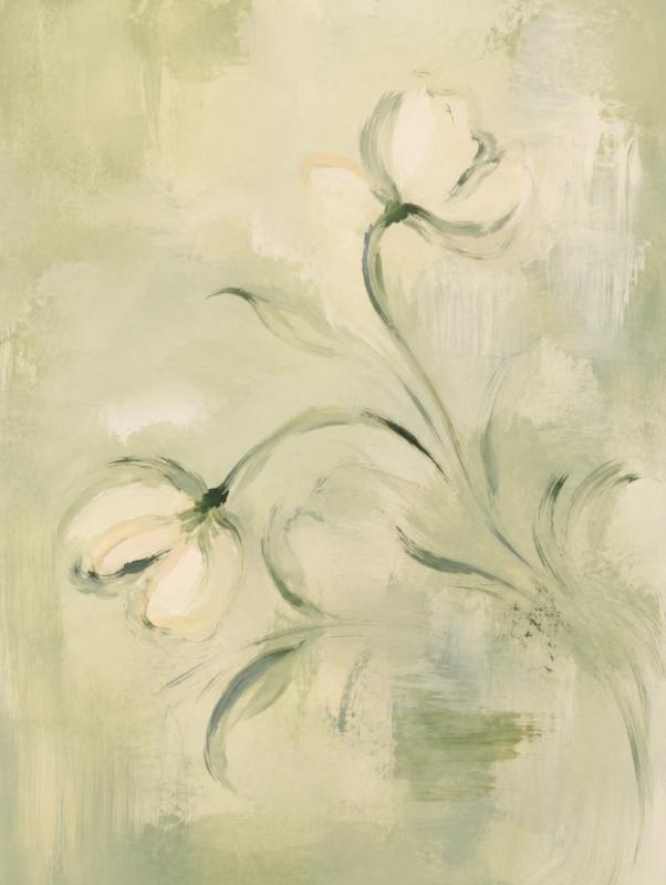 Sage Green Floral Print