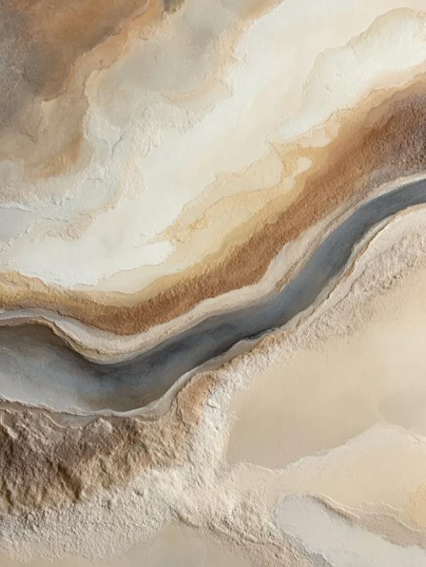 Neutral Textured Abstract Art