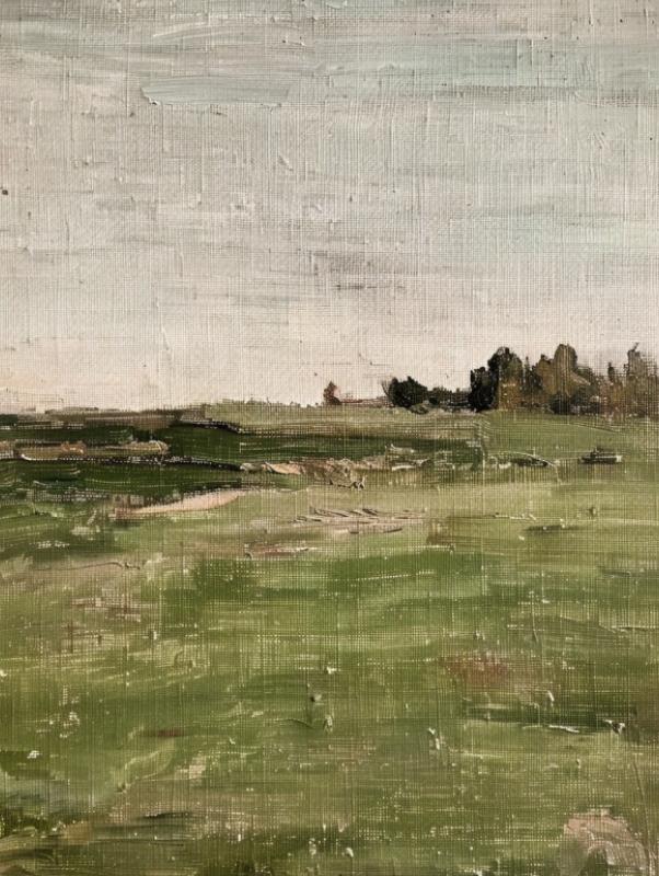 Green Countryside Landscape Print