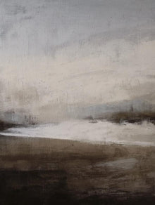 Moody Neutral Abstract Landscape