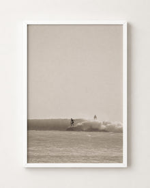 Neutral Surfer Coastal Print