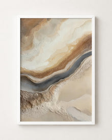Neutral Textured Abstract Art