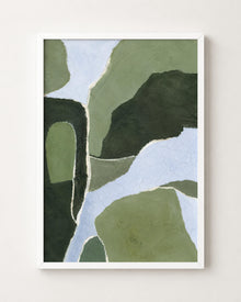 Sage Green Textured Abstract