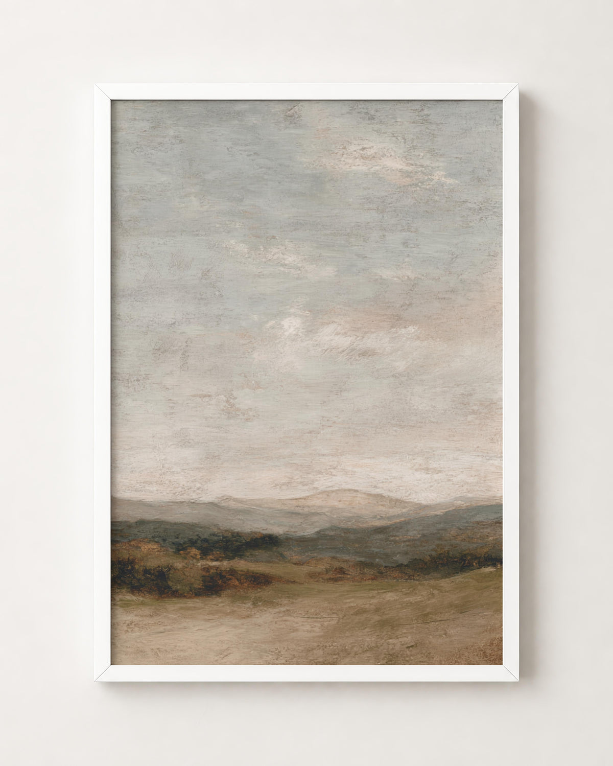 Neutral Moody Landscape Print
