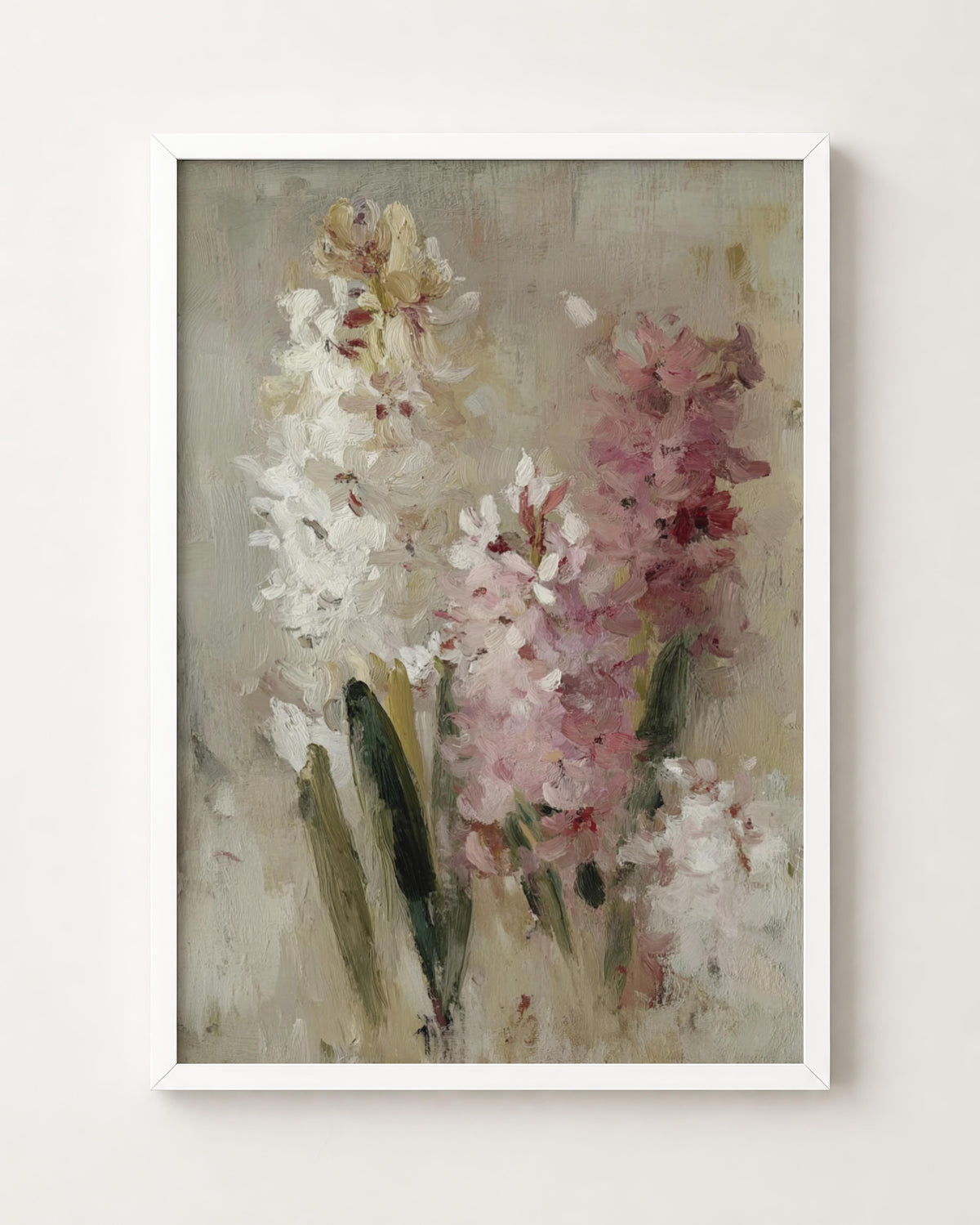 Blush Pink Floral Painting