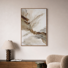 Neutral Abstract Watercolor Print