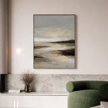 Beige Abstract Landscape