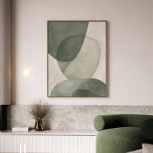 Sage Green Organic Abstract
