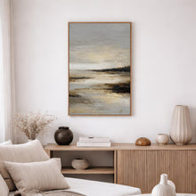 Beige Abstract Landscape