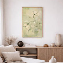 Sage Green Floral Print