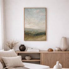 Moody Neutral Mountain Landscape