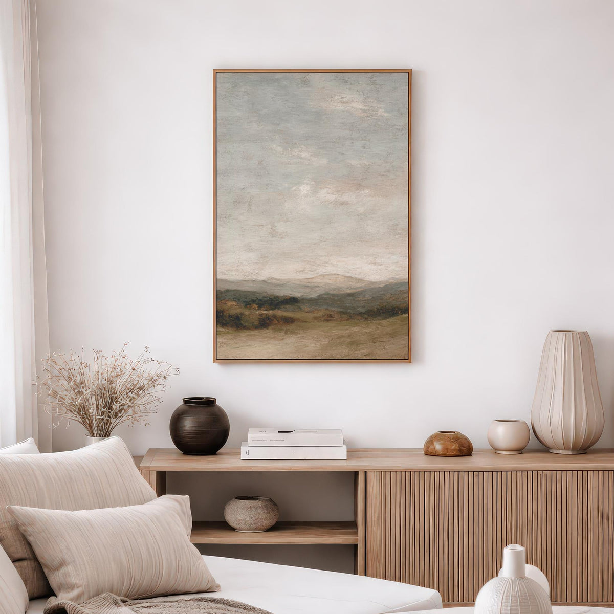 Neutral Moody Landscape Print