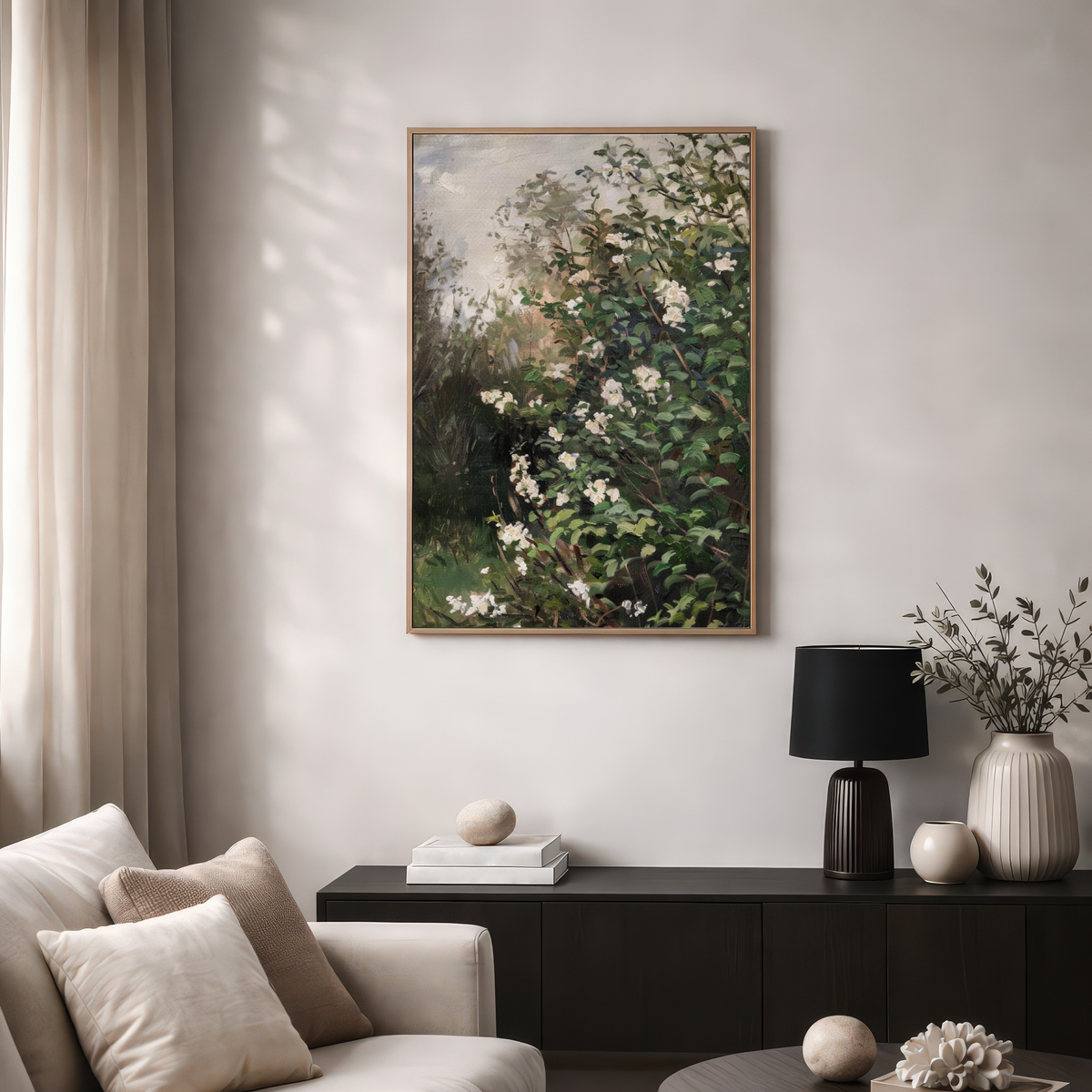 Vintage Botanical Garden Print