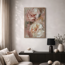 Blush Pink Floral Wall Art