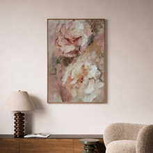 Blush Pink Floral Wall Art