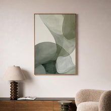 Sage Green Organic Abstract