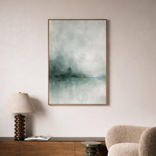 Soft Sage Abstract Landscape