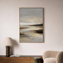 Beige Abstract Landscape