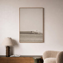 Neutral Surfer Coastal Print
