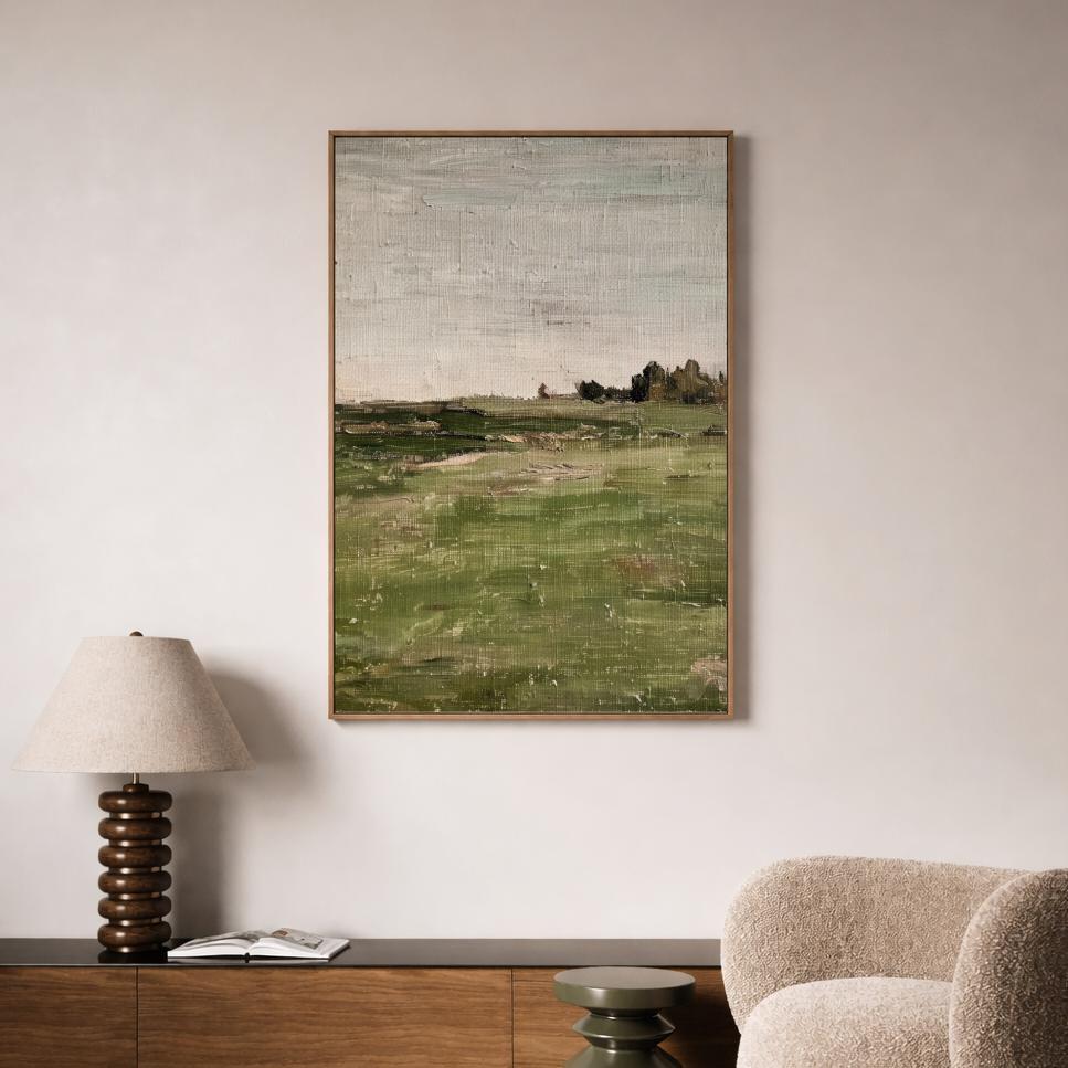 Green Countryside Landscape Print
