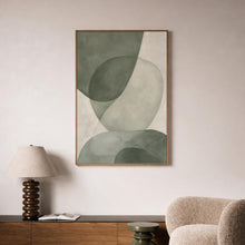 Sage Green Organic Abstract